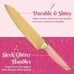 Paris Hilton 10-Piece Heart-Shaped Stainless Steel Knife Block Set, Pink New