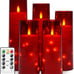 Flameless LED Candles with Timer 5 Pc (FREE SHIPPING)