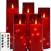 Flameless LED Candles with Timer 5 Pc (FREE SHIPPING)