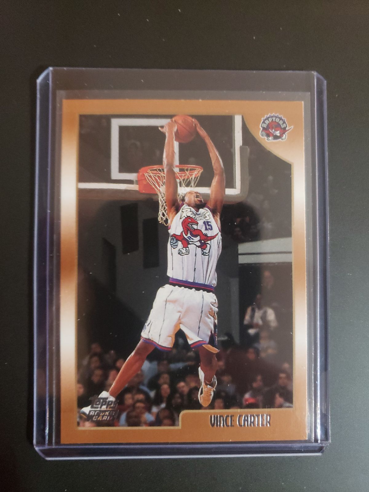 VINCE CARTER 1998 TOPPS ROOKIE CARD
