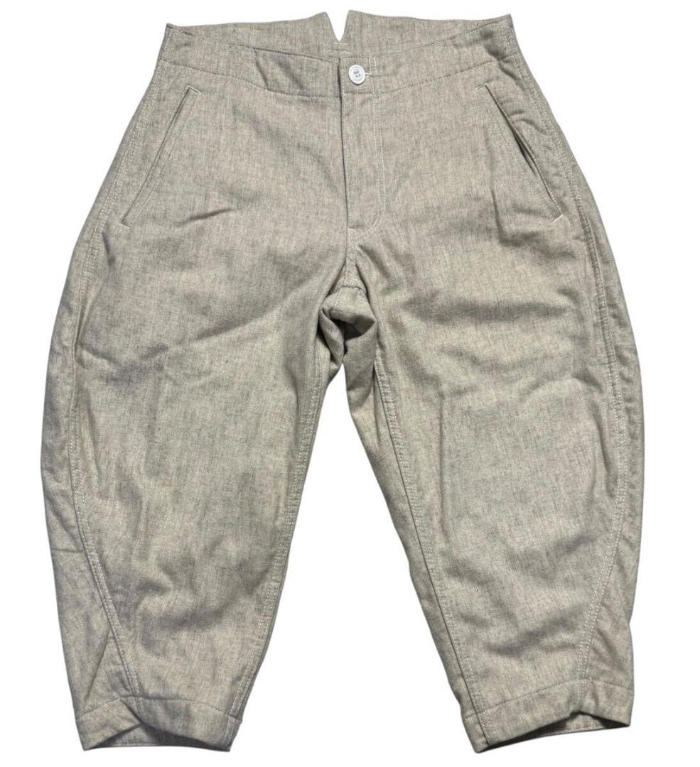Garçon Om Plus Wool Cropped Wide Tapered Pants XS