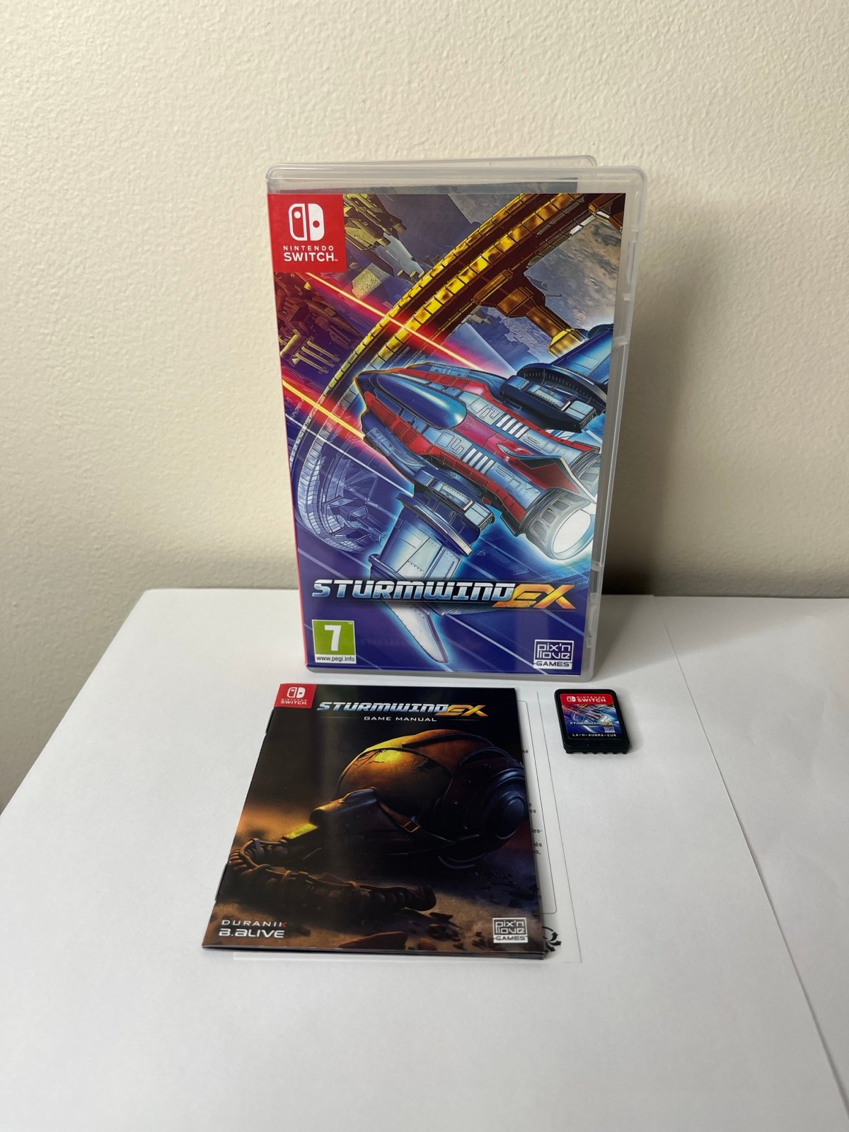Sturmwind EX for Nintendo Switch (Complete, Tested, Working)
