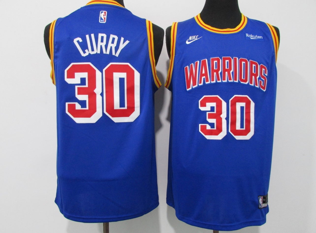 Curry Golden State Stitched Jersey Men's NBA Jersey Classic Edition