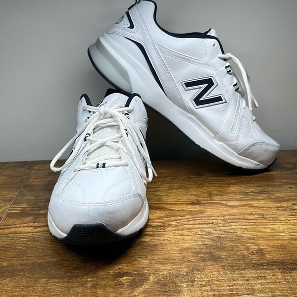 New Balance 608 V5 MX608WN5 White Casual Shoes Men Size 16 4E