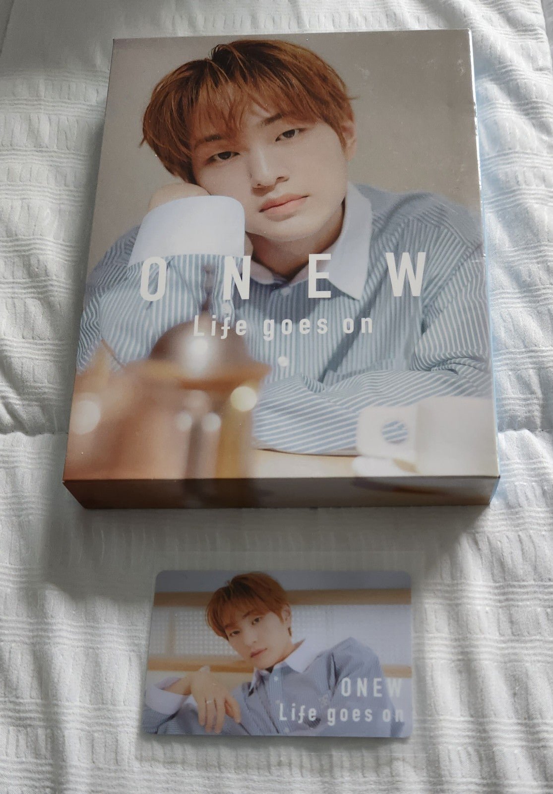 Shinee Onew Life Goes On Japanese Album (Type A) CD & Blu-ray DVD