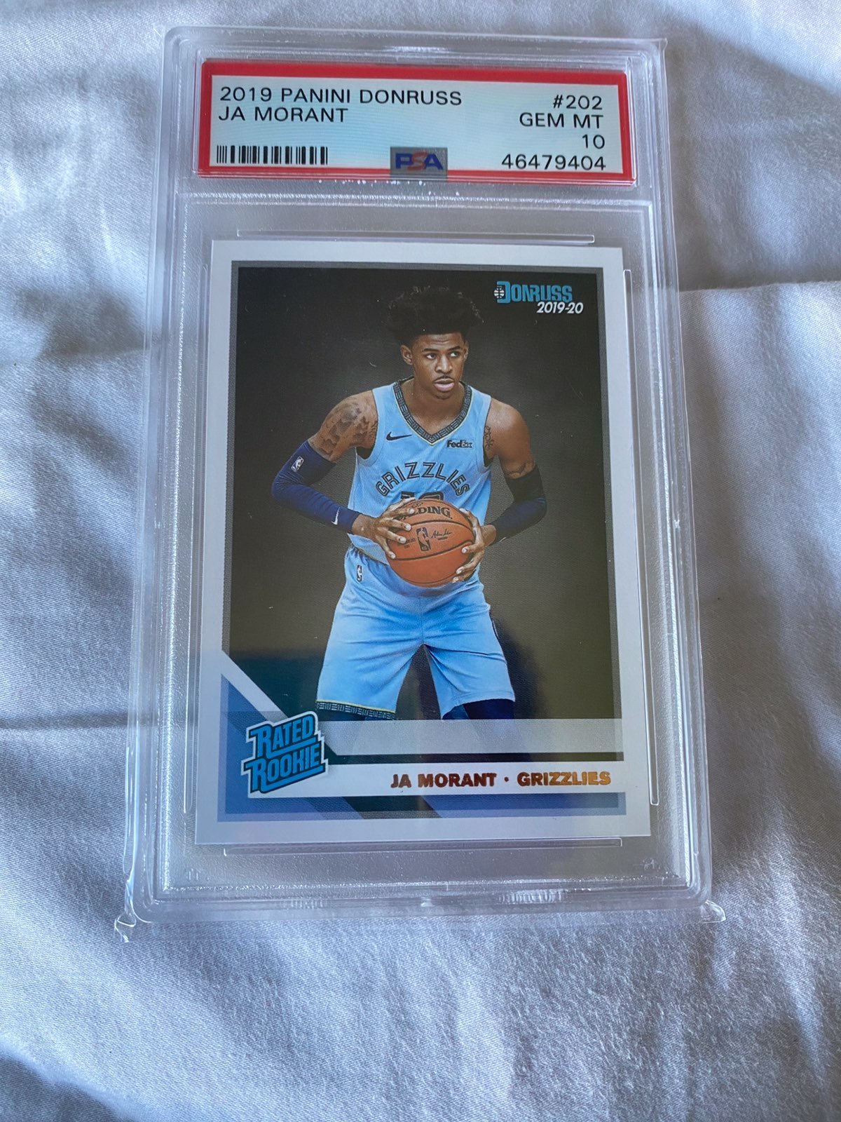 PSA 10 Donruss Ja Morant