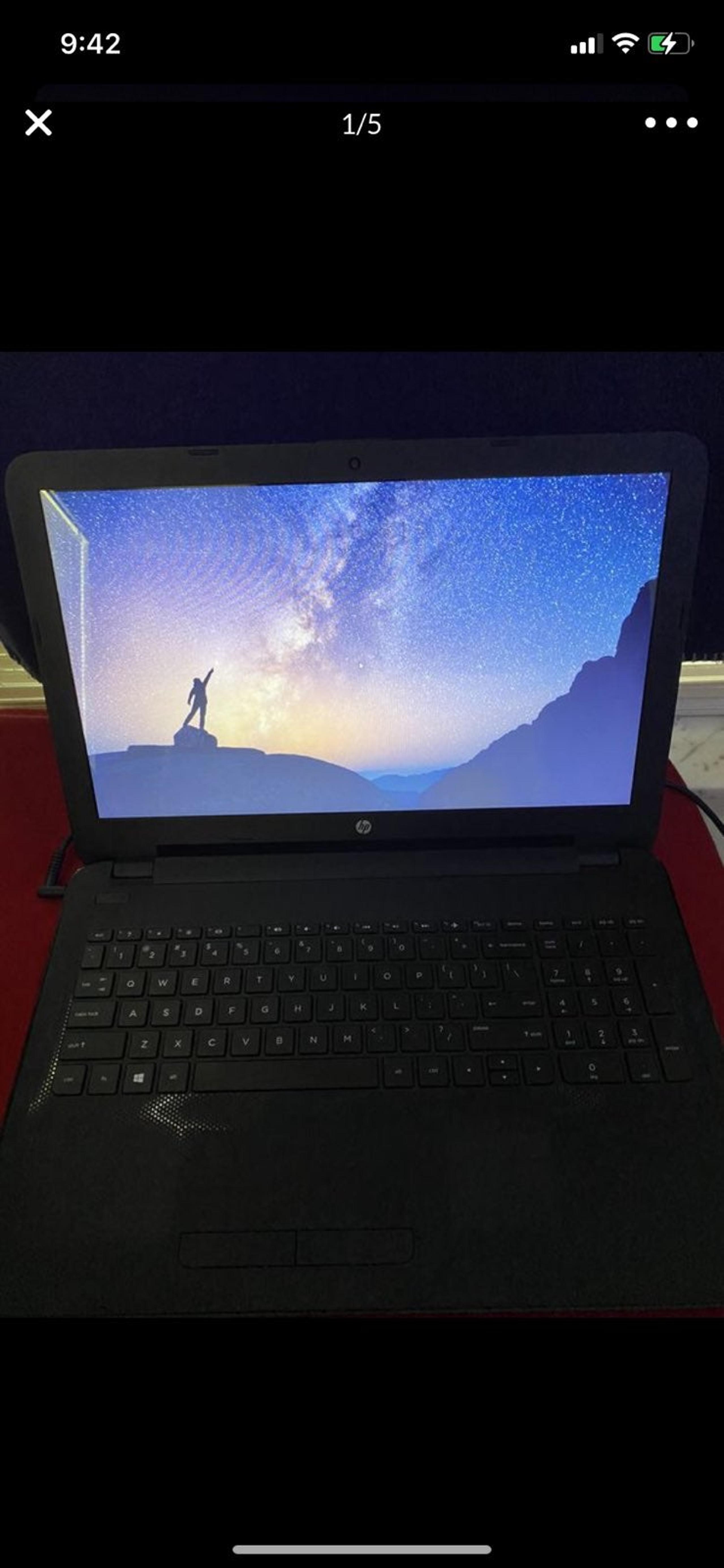 HP laptop 15.6 display