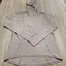 Lululemon Hoodie Women L Purple Ready To Rulu Pullover Active Mulberry Heathered