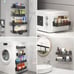 Magnetic Spice Rack for Refrigerator Spice Rack Organizer 4 Pack