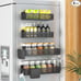 Magnetic Spice Rack for Refrigerator Spice Rack Organizer 4 Pack