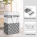 2 Pack 80L Large Laundry Hamper, Collapsible Laundry Baskets Waterproof