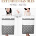 2 Pack 80L Large Laundry Hamper, Collapsible Laundry Baskets Waterproof