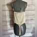 Abercrombie & Fitch champagne satin and lace cami bodysuit size small