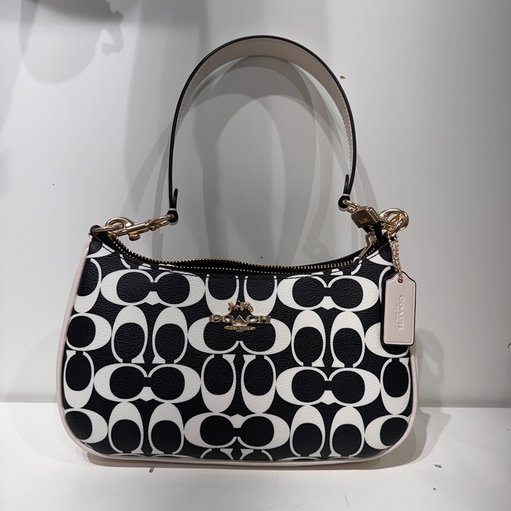 coach Teri Shoulder Bag In Signature Canvas cq674
