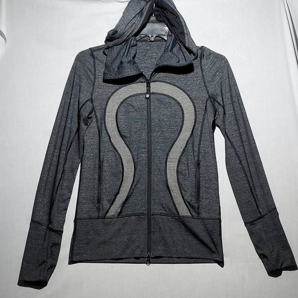 Lululemon Stride full zip hooded jacket women's size 6
