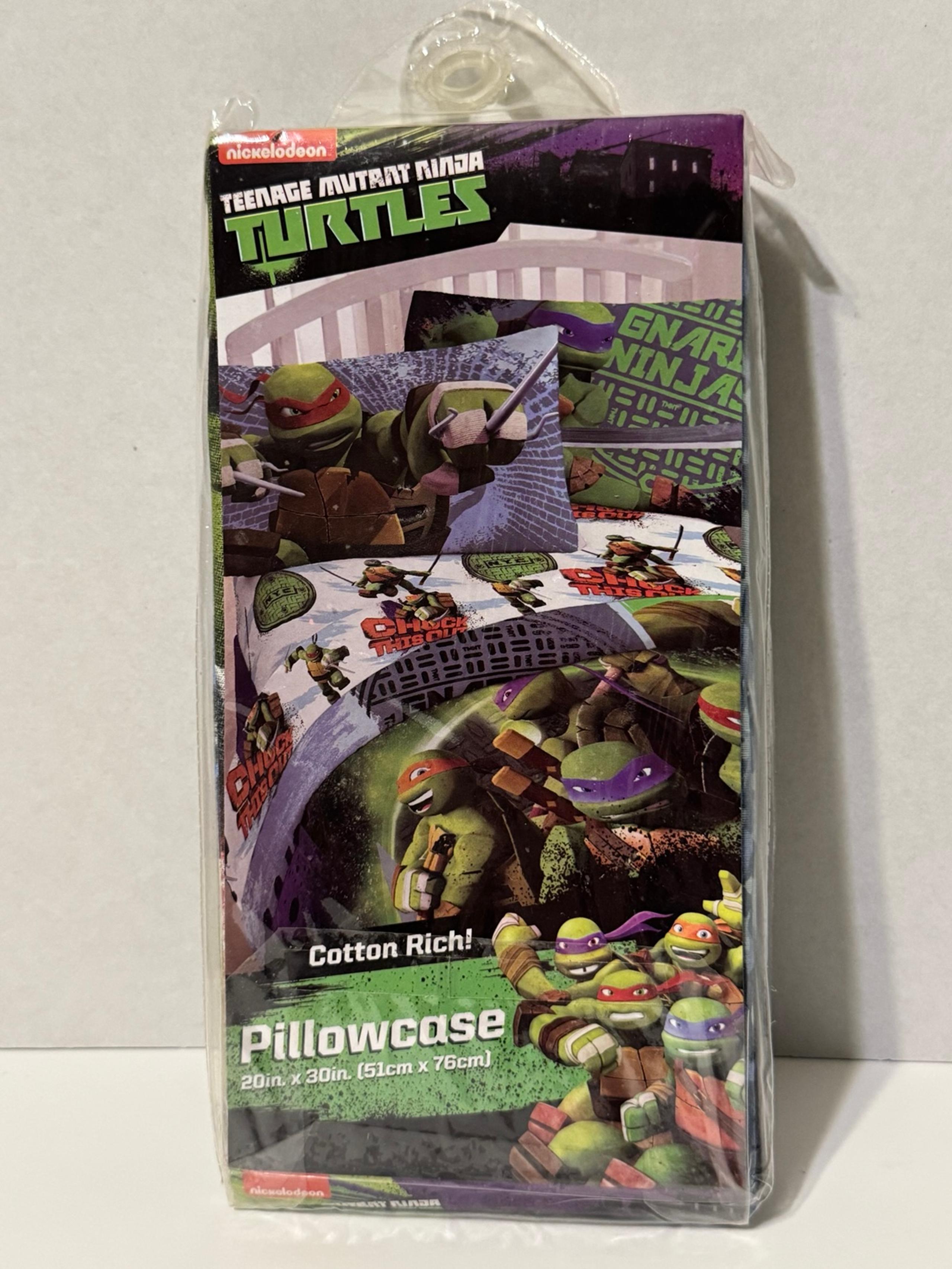 Teenage Mutant Ninja Turtles Nickelodeon Pillowcase Bedding NEW TMNT Rafael