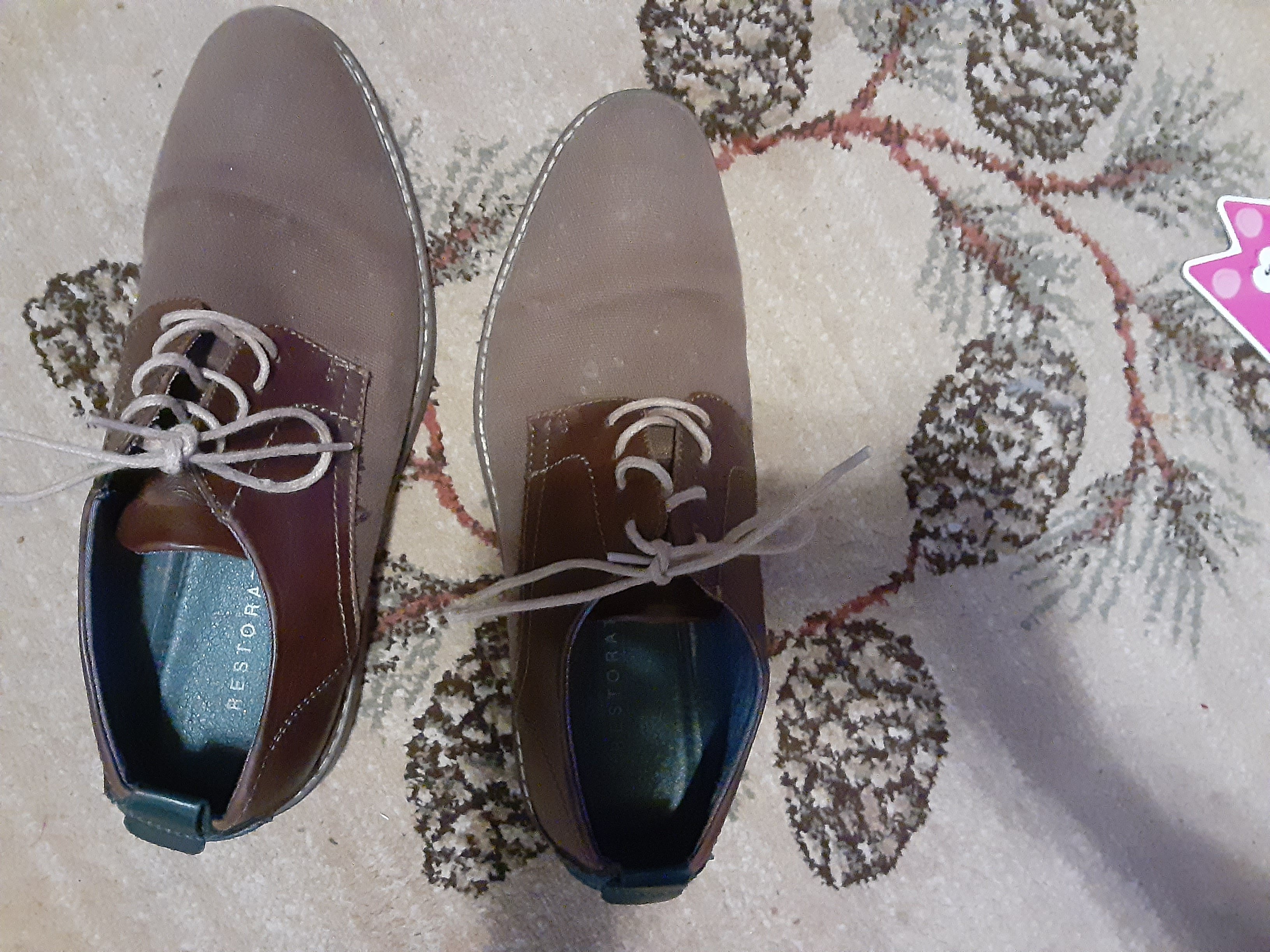 Restoration size 8.5 men's must run somewhat large normally a 9 or 9.5