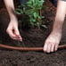 Automatic Watering Kit with Timer, BlackGalvanized SteelBrown