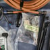 Automatic Watering Kit with Timer, BlackGalvanized SteelBrown