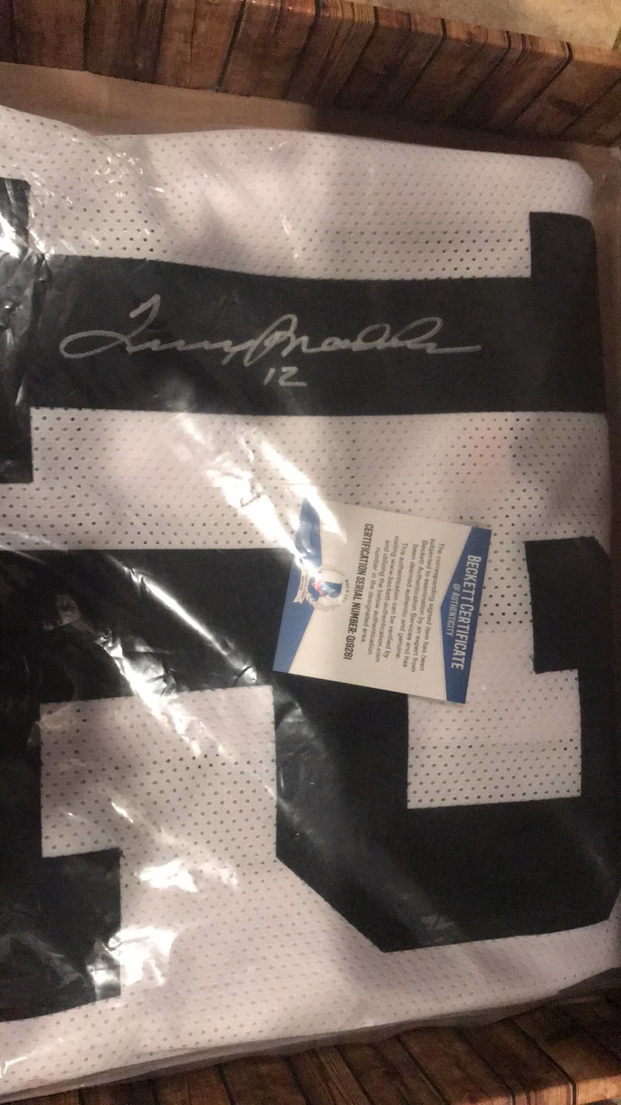 Terry Bradshaw Autographed Steelers Jers