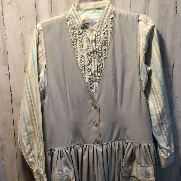 Dress and blouse set handmade dress blouse by Liz Claiborne size medium