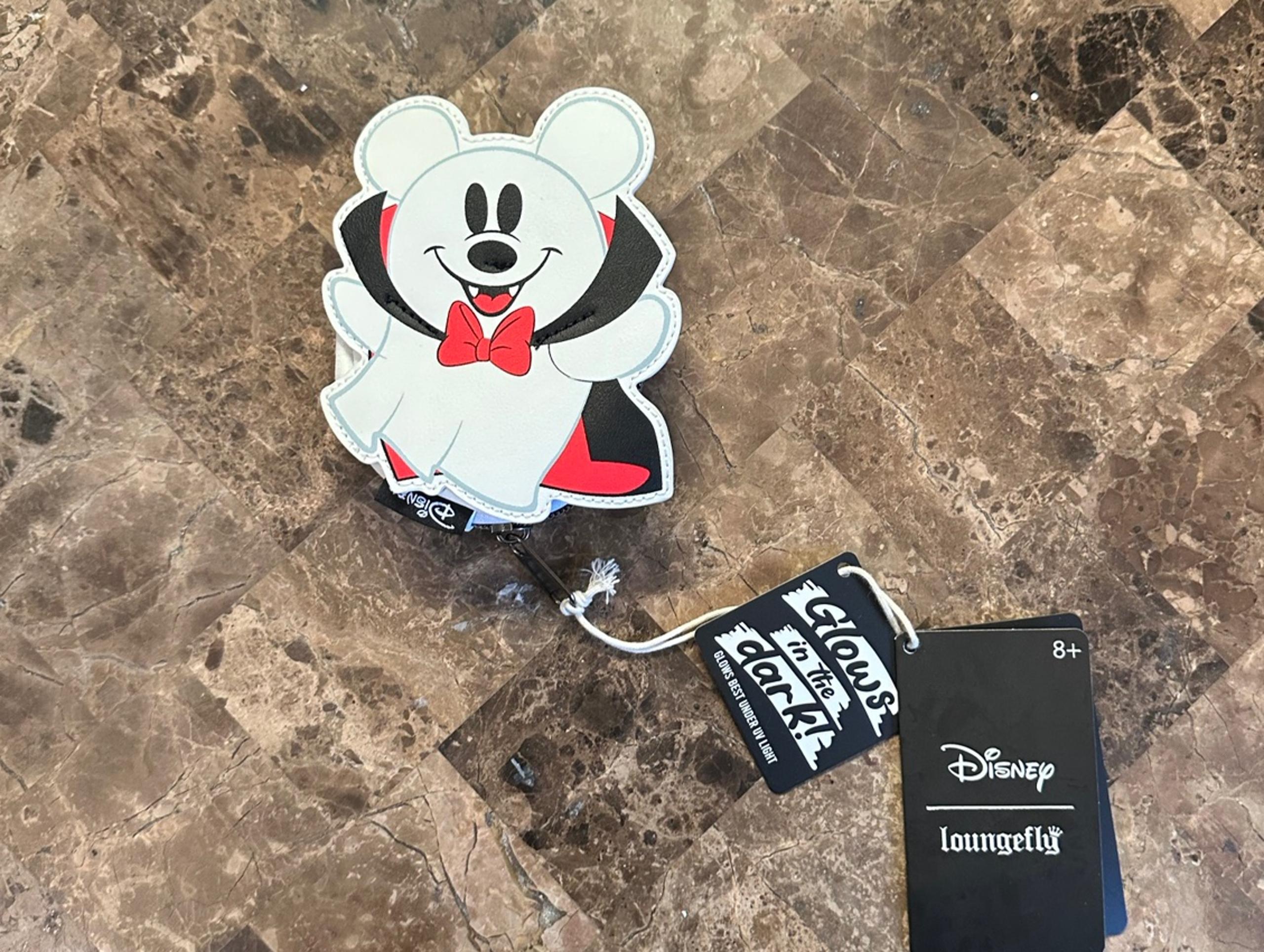 Disney Mickey Mouse vampire change purse