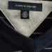 TOMMY HILFIGER Sweater Blue White Horizontal Stripes V-neck Pullover Large