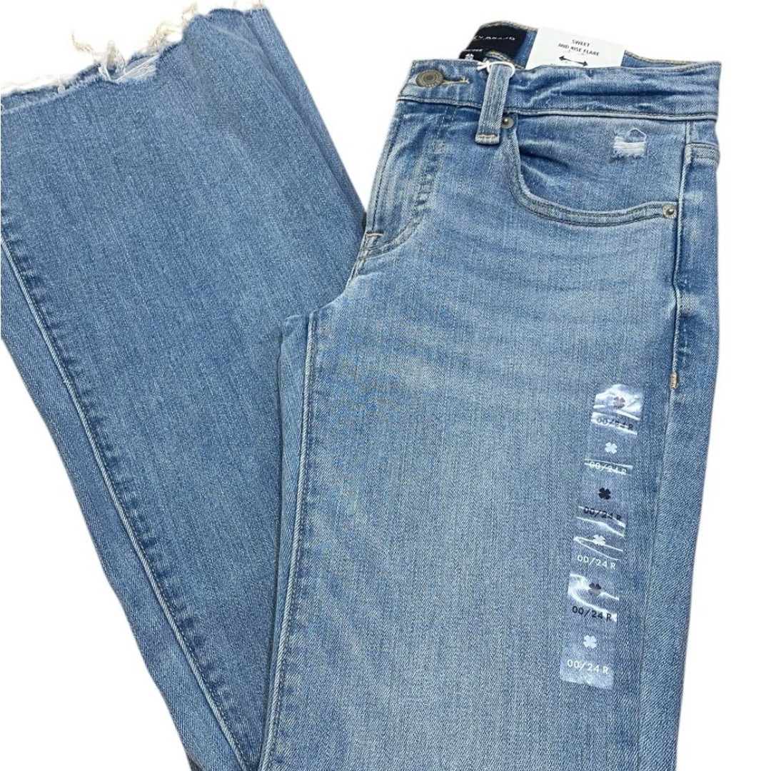 NWT Lucky Sweet Mid Rise Flare Jeans