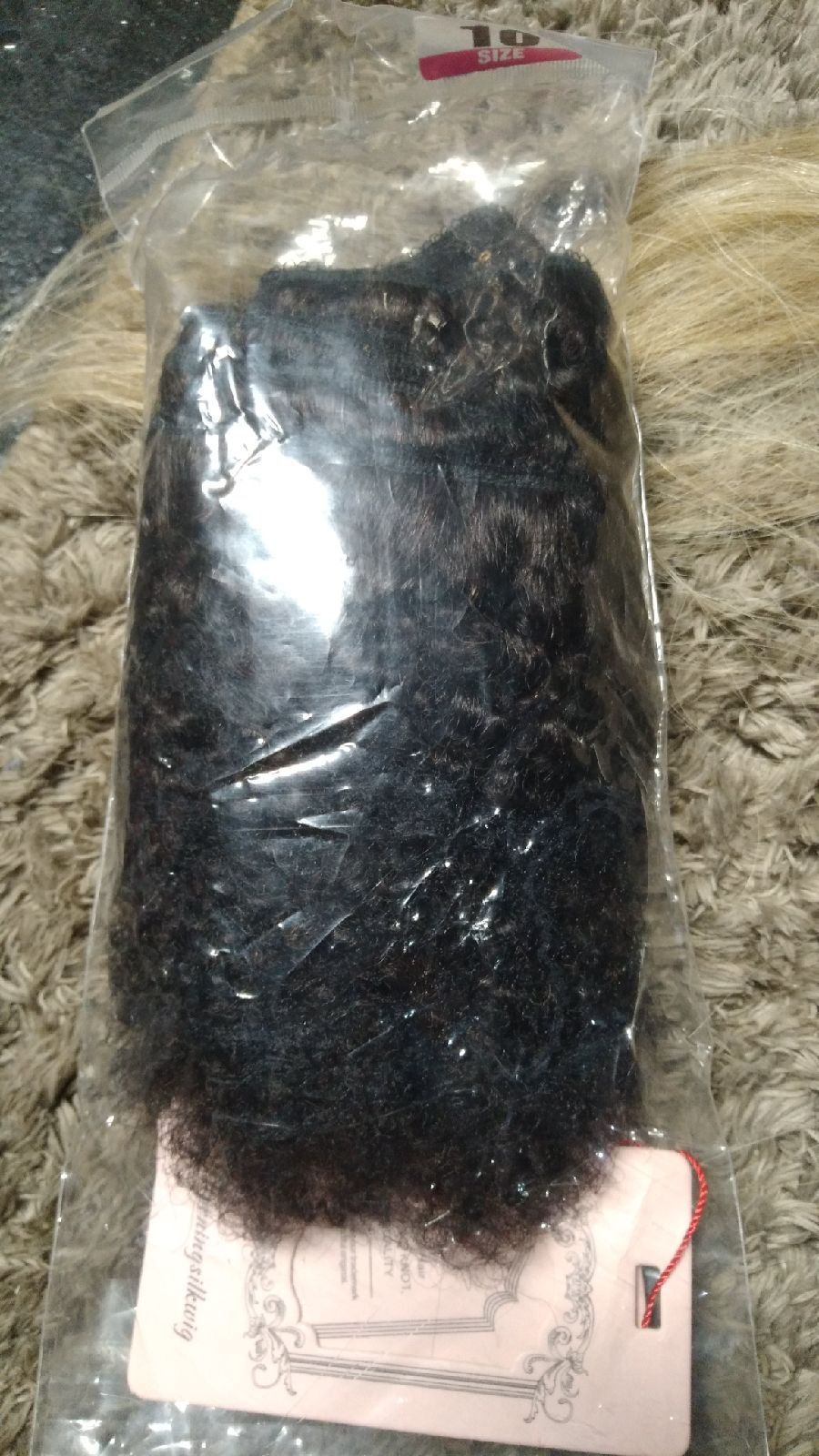 10 inch all human hair extention