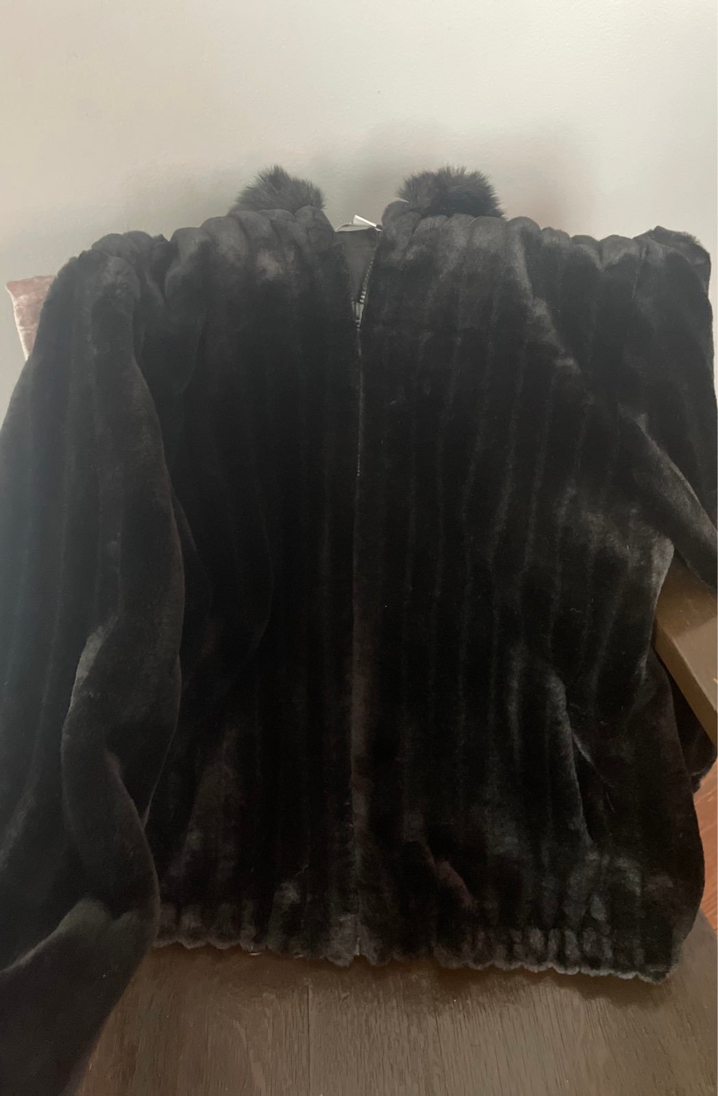 faux fur coat