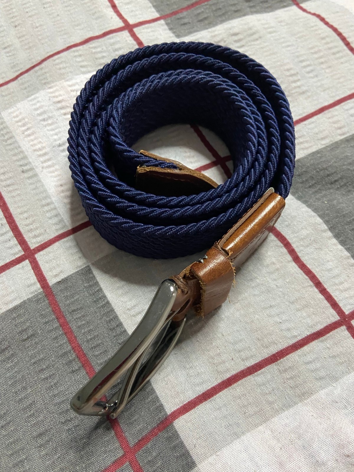 TOMMY BAHAMA Navy JACK BELT