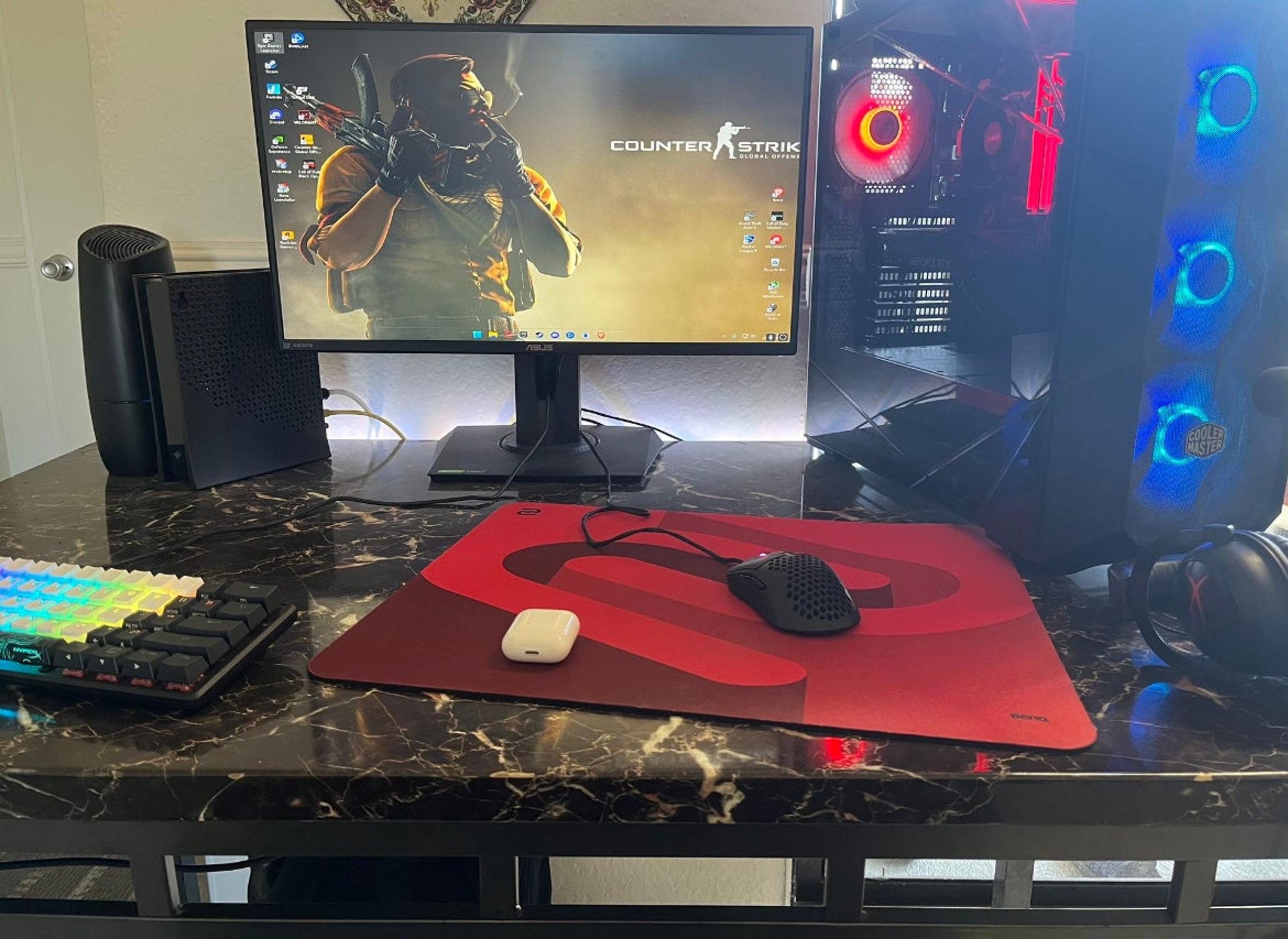 Gaming setup