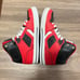 Osiris NYC 83 VLC Black/Red/White Skateboarding Shoes Size 8
