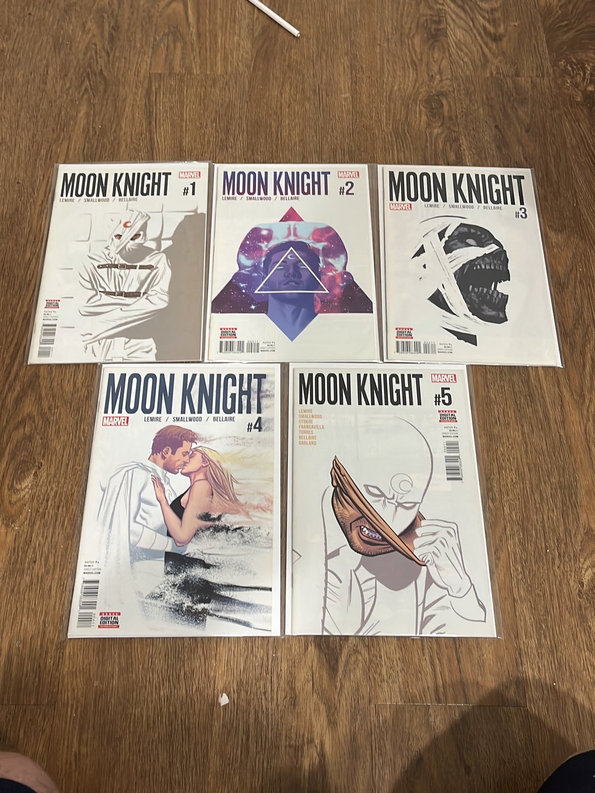 Moon knight #1-5 vol 8 NM