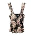 BCBG Paris Y2K Black Floral Tank Top Medium