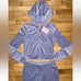 NEW Size Medium Juicy Couture Velour Zip Jacket & OG Big Bling Flare Track Pant