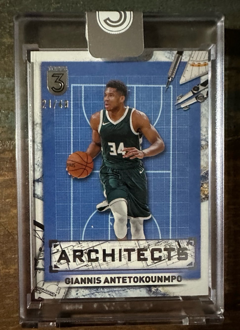 2024 Topps 3 Giannis Antetokounmpo Architects