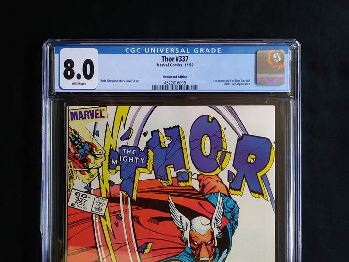 Thor #337 CGC 8.0 (Newsstand Edition, 1983) J3818