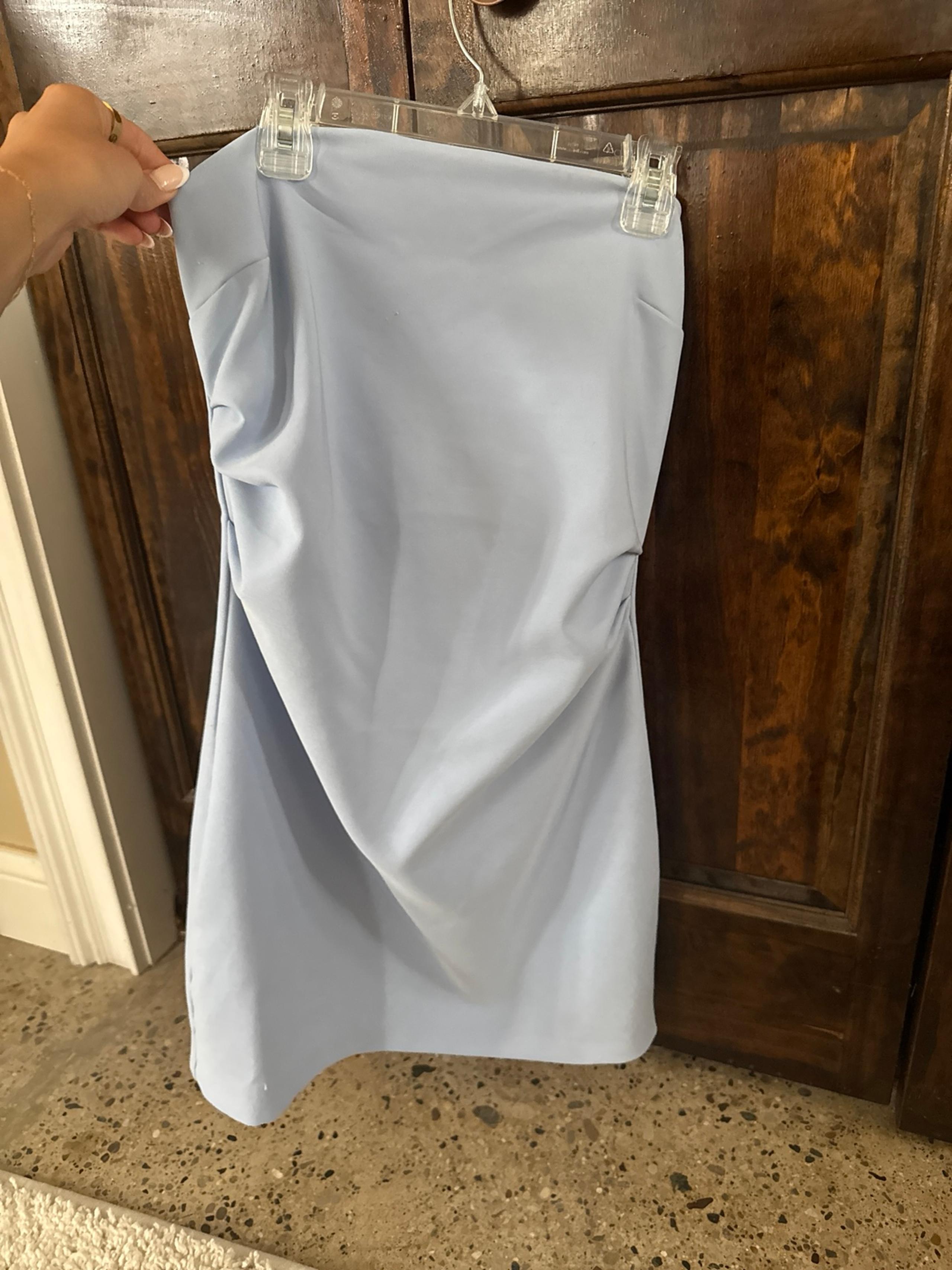 ZARA women’s blue dress
