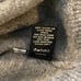 Neiman Marcus Men’s Gray Johnny collar athletic fit cashmere sweater Size XL NWT