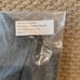 Neiman Marcus Men’s Gray Johnny collar athletic fit cashmere sweater Size XL NWT