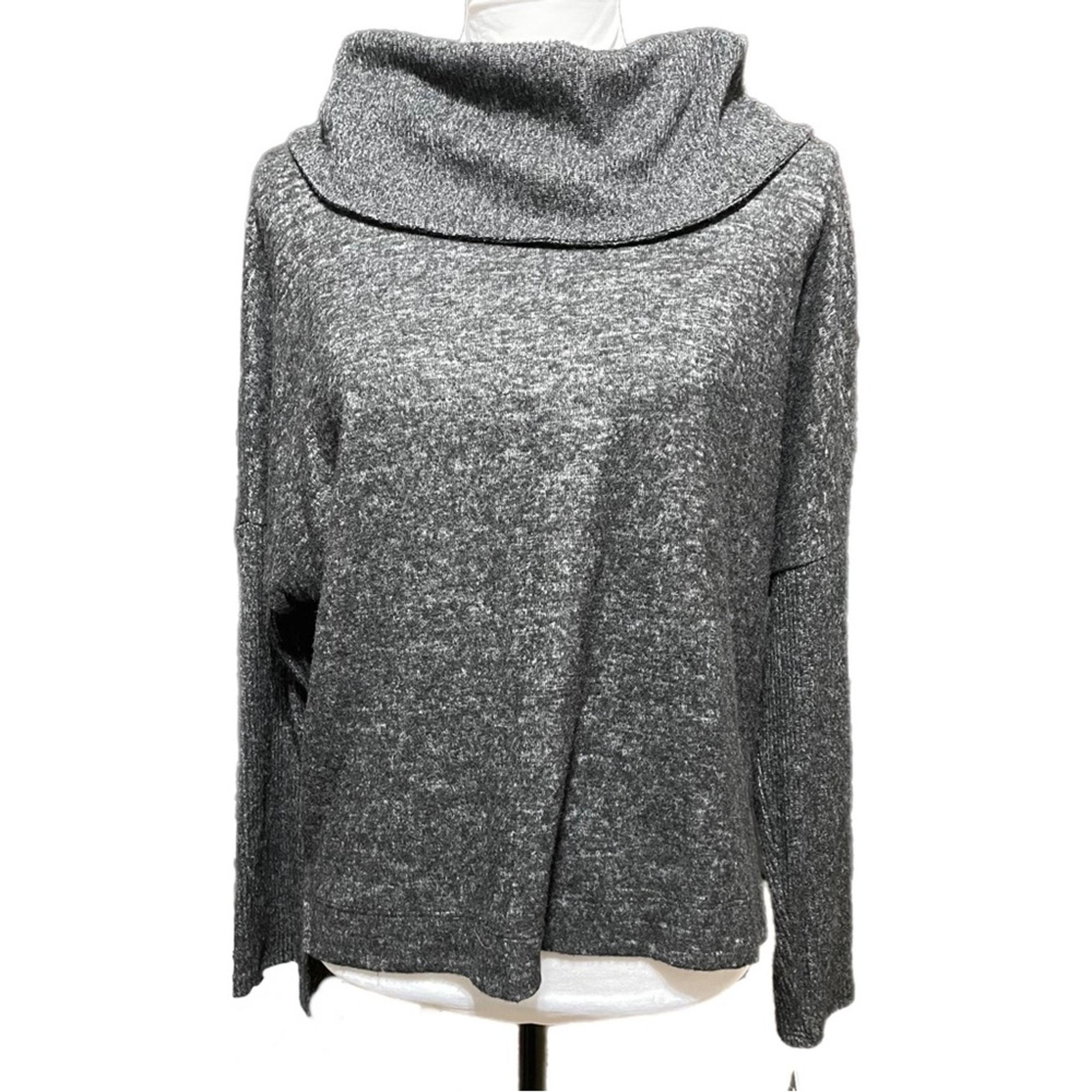 BCX Textured Cowl Neck Long Sleeve Sweater Junior’s Size Large or 11-13