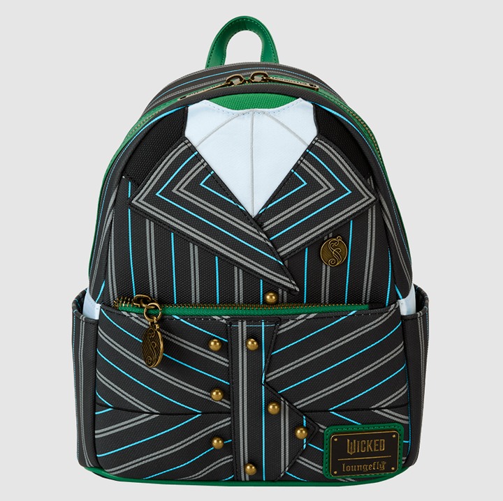 Wicked Elphaba Shiz University Uniform Cosplay Mini Backpack