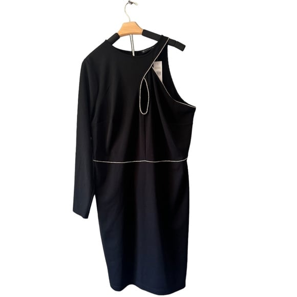 Fashion To Figure Midnight Charm Asymmetrical Dress