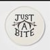 Threshold Stoneware “”JUST A BITE “”Round Platter