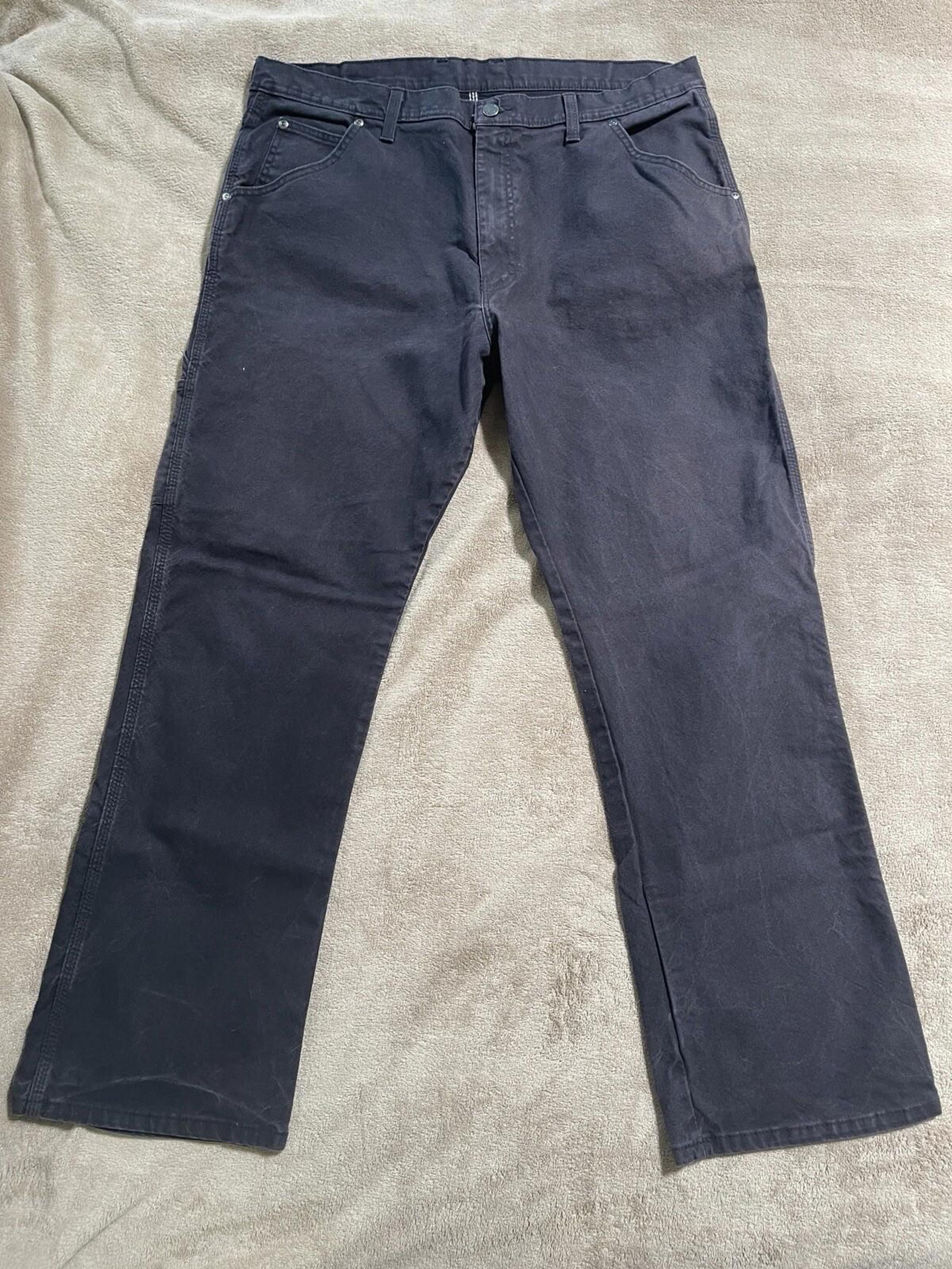 Dickies Regular Fit Black Work Jeans Mens Size 38 x 32