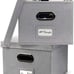 Set of 2 Decorative File Box Organizer, Collapsible Linen File Cabinet - NEW!