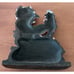 Vintage Punch and Judy Cast Iron Door Stop 7 Multicolor Hand Painted Decor