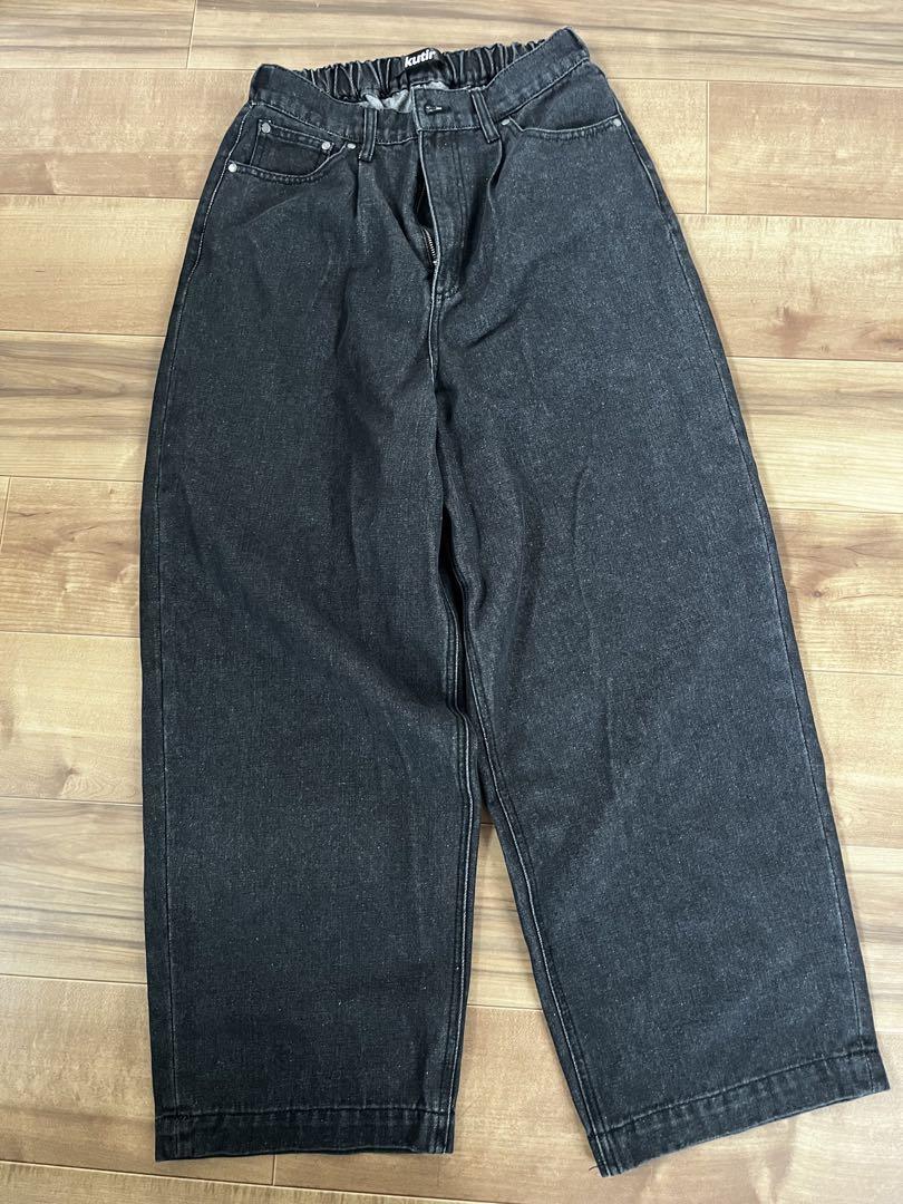 Kutir Wide Denim Easy Pants