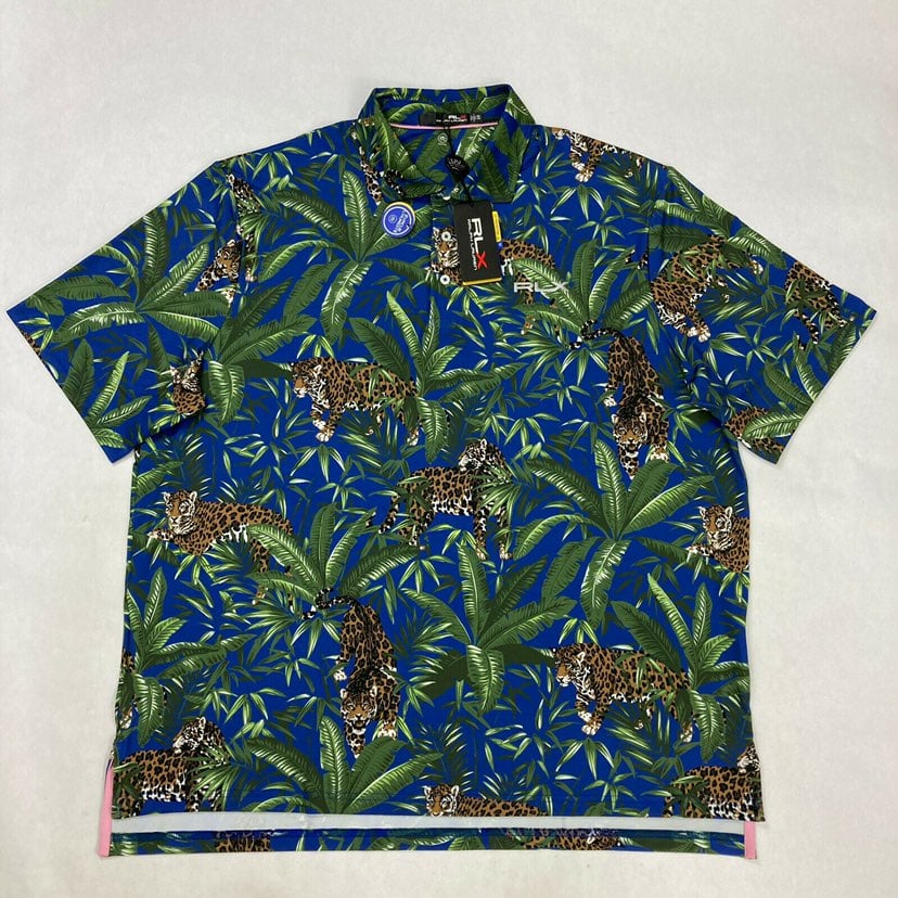 Ralph lauren leopard Hawaiian Shirt